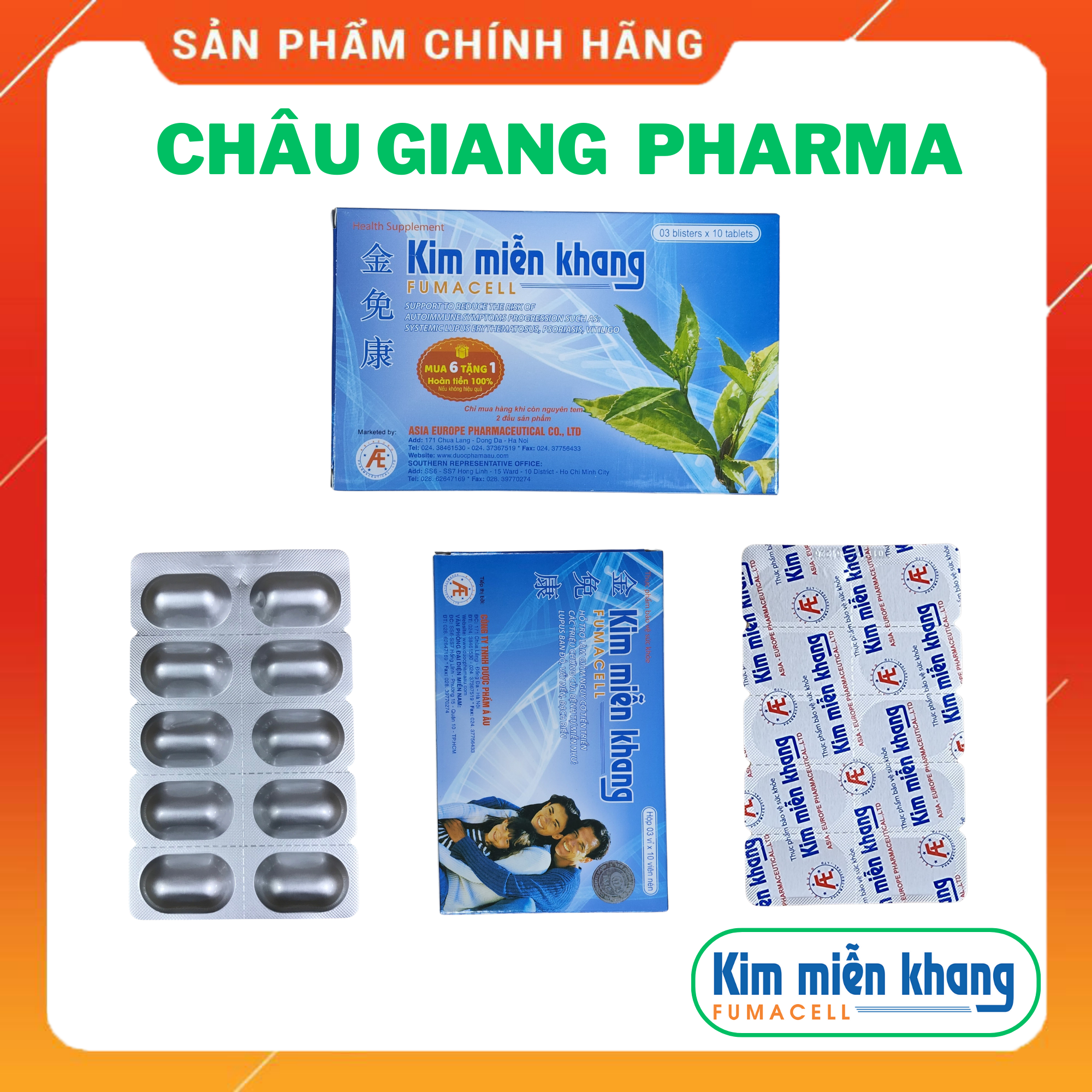 TPBVSK Kim Miễn Khang (Mua 6 tặng 1)